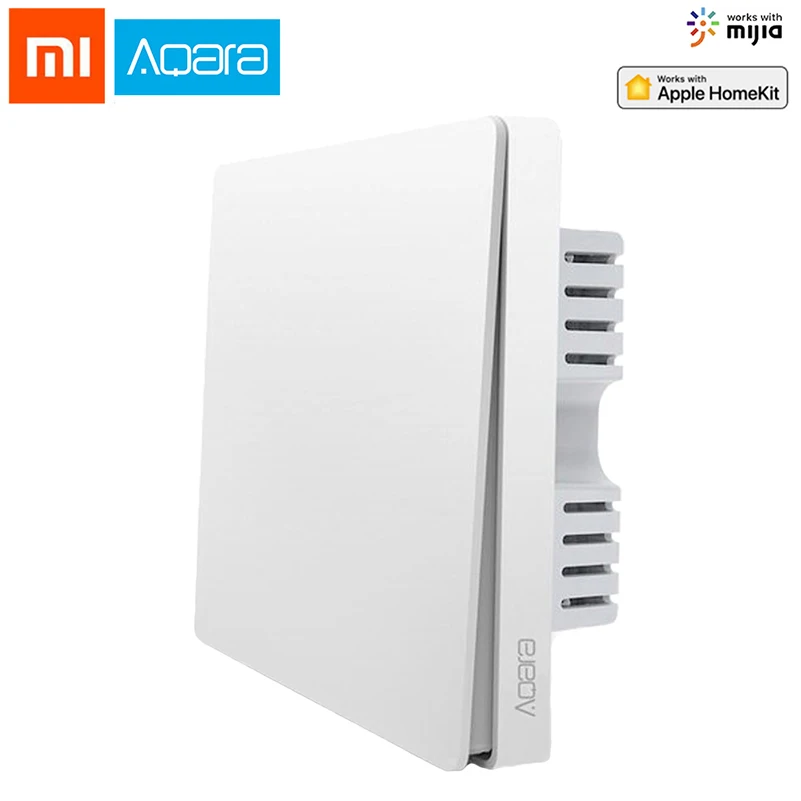  Xiaomi Aqara Wall Switch Smart ZigBee Zero Line Fire Wire Light Remote Control Wireless Key Wall Sw - 33015132632