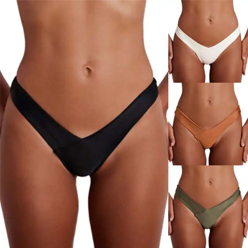 black v bikini bottoms