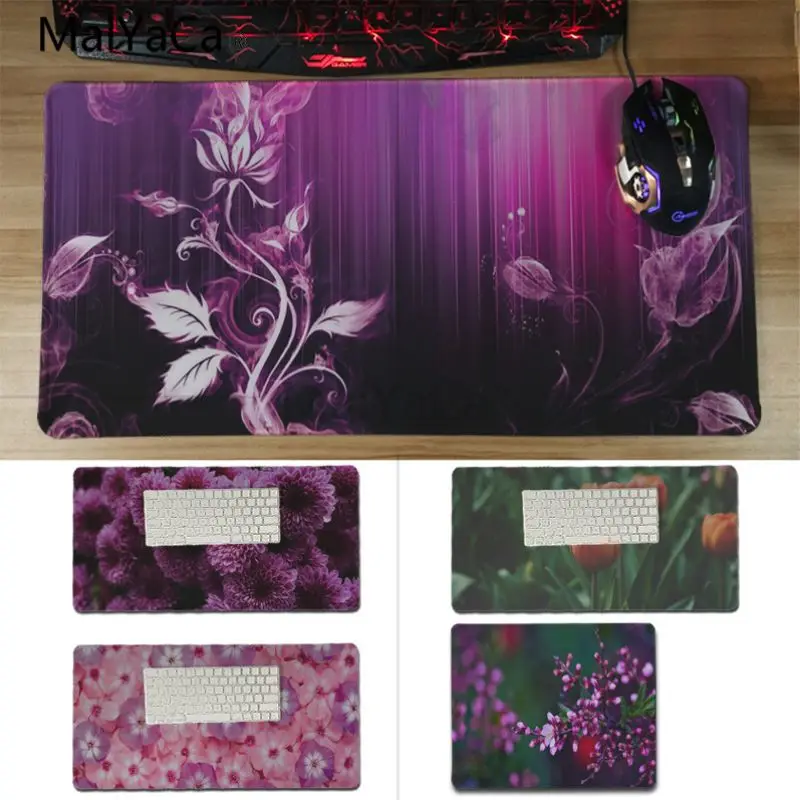 Yinuoda Non Slip PC flowers DIY Design Pattern Game mousepad Size for 18x22cm 20x25cm 25x29cm 30x60cm