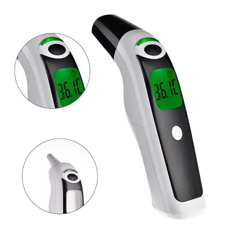 

3-in-1 Infrared Forehead and Ear Thermometer Baby Children Adults Body Thermometer Digital Medical