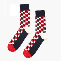 5 пар Новых картина маслом Ретро Art носки забавные мужские хлопковые носки Модные Винтаж экипажа носки уличная Harajuku смесь Цвет Sokken