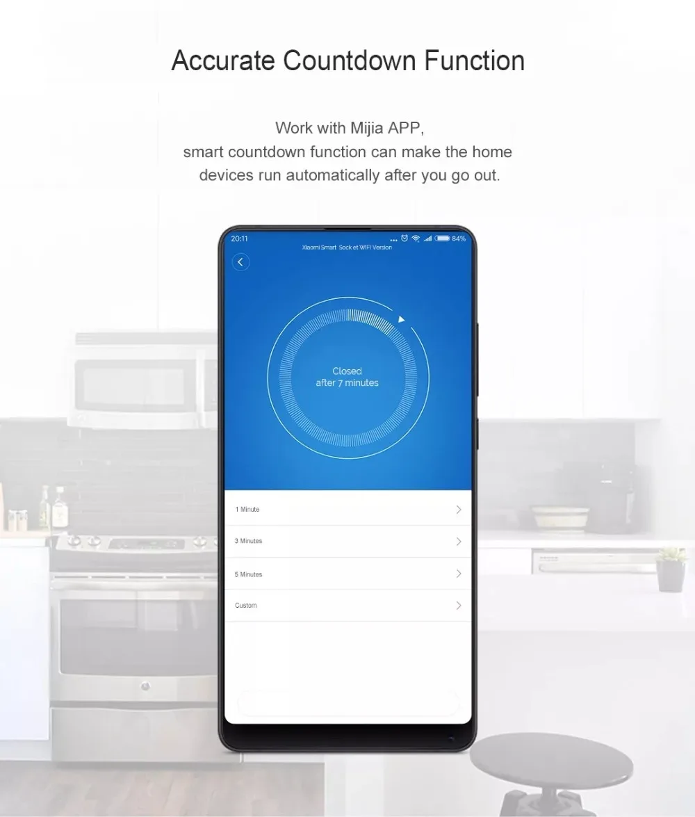 2019 Original Xiaomi Mijia Smart Socket Plug WiFi Version Wireless Remote Socket Adaptor Power onoff with phone App control (1)