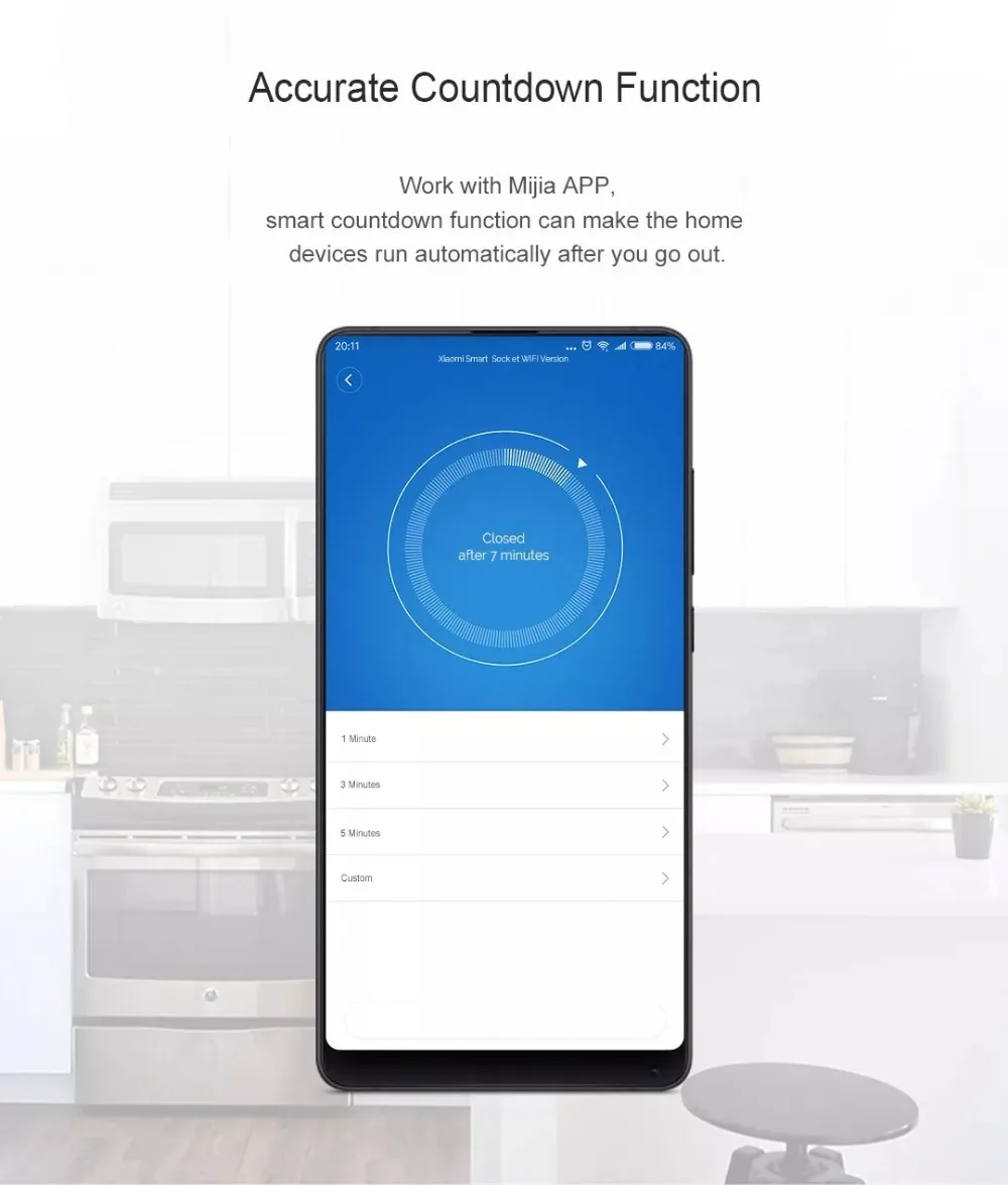 Xiao mi jia zigbee умная розетка Wifi приложение беспроводные Переключатели Таймер штекер для Android ios работа с mi home App