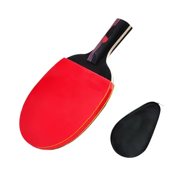 

2 Styles Table Tennis Racket Professional Carbon Fiber Blade Rubber With Double Face Pimples Ping Pong Rackets High-quality