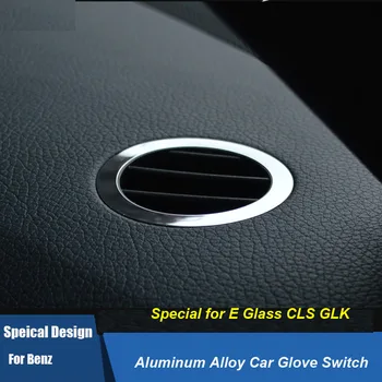 

YUNC Aluminum AMG Styling Car air vents decoration For Mercedes-Benz E Glass GLK CLS E180 200 260 320L