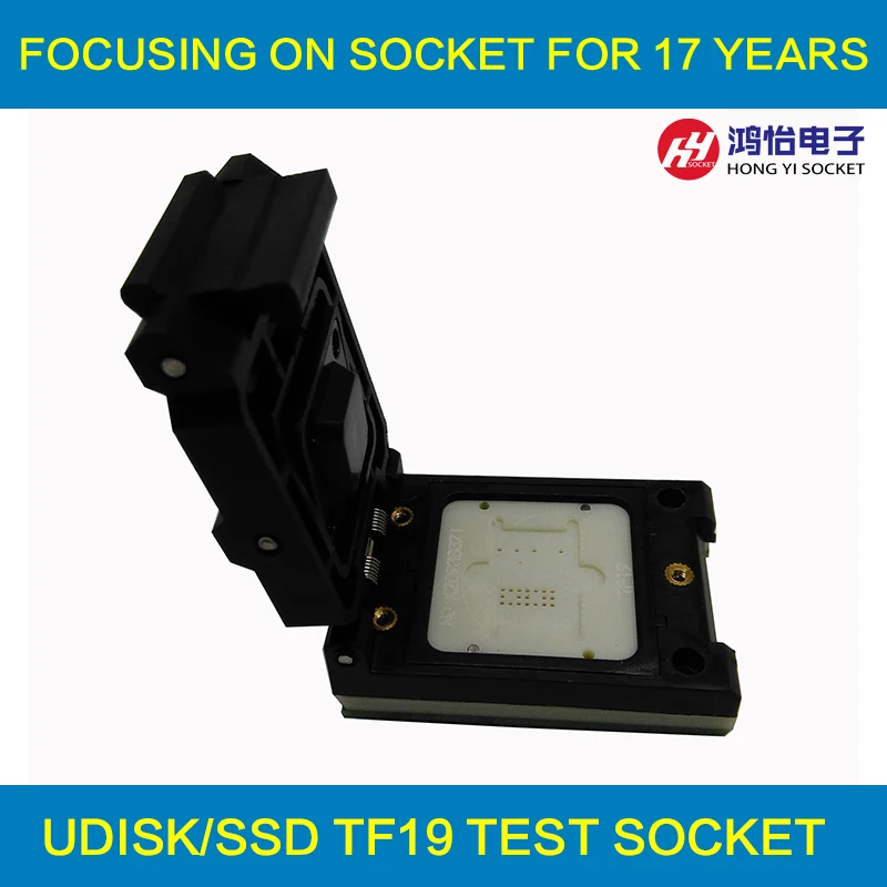 

TF19 to DIP48 Pogo Pin Test Socket Flash Chip Testing Socket TF19 Clamshell Adapter