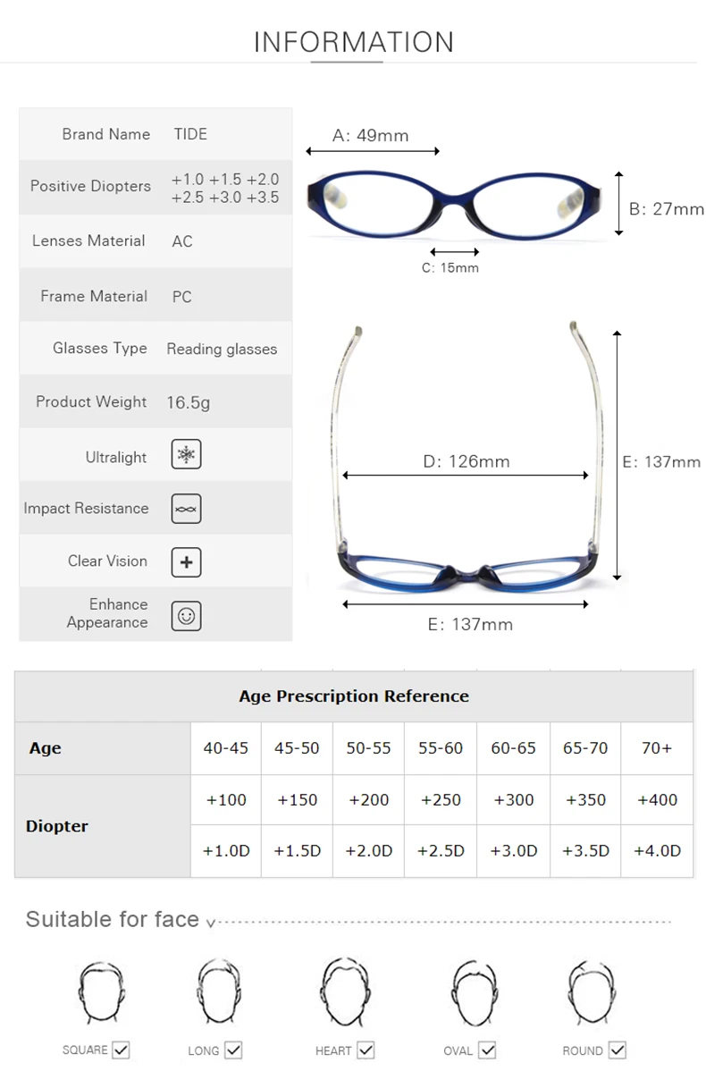 magnetic reading glasses