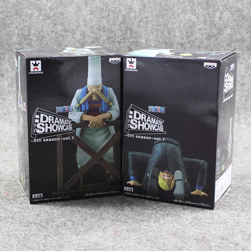 Action Figures One Piece Sanji Zeff Figure Dramatic Showcase 6th Season Vol 1 New No Box Anime Manga