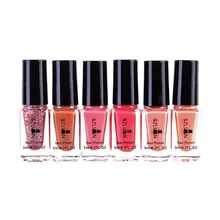 6 шт. лак для ногтей волшебный зеркальный эффект, цвета хрома лак для ногтей Гель-лак Smalto Полупостоянный Unghie# YL5