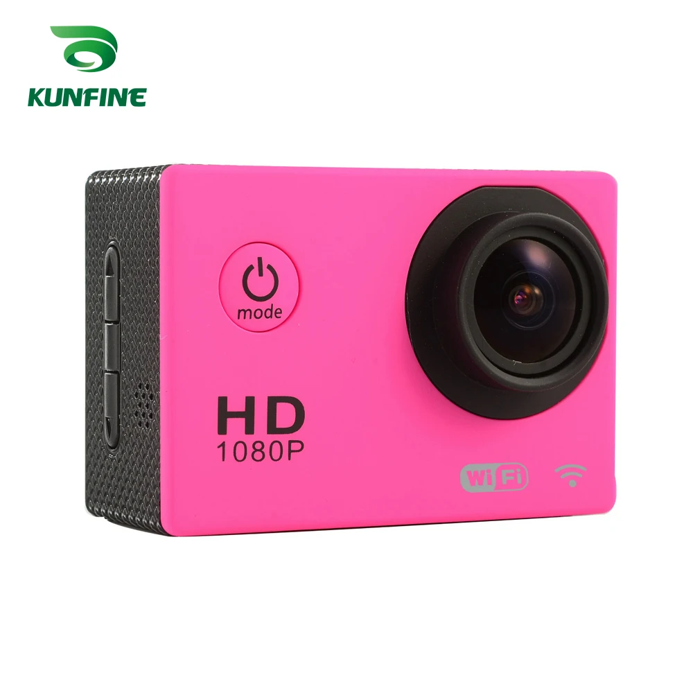 KUNFINE Ultra HD Sports DV Action Camcorder Sport Camera 2 Screen 170 WiFi CMOS-Sensor Waterproof  7 Colors SJ4000-H (5)