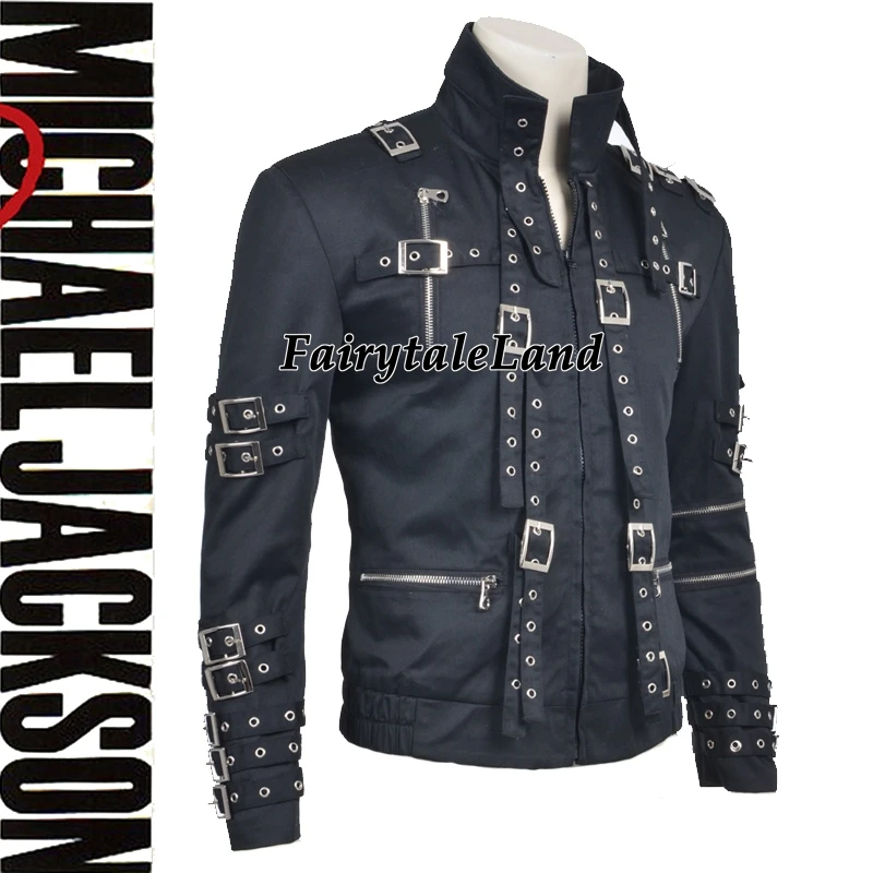Новейшая куртка для женщин и мужчин, танцевальный костюм Майкла Джексона, куртка Майкла Джексона, черная куртка, пальто Майкла Джексона