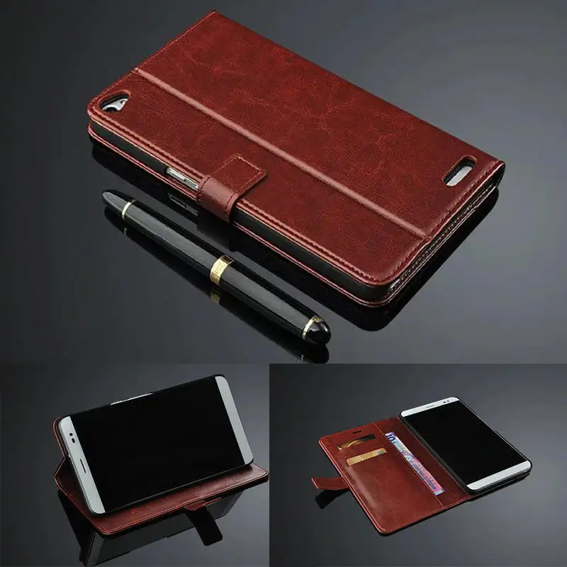 

Luxury wallet Leather Case Cover For Huawei Honor X2 tablet cases for huawei Mediapad X2 phone funda shell + screen protectors