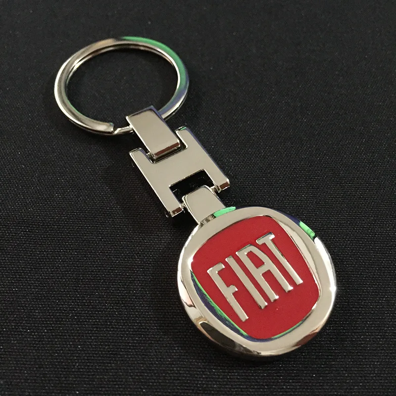 

2019 Fiat Motorcycle Keychain For Car Feiyue Keyboard Fiat Pyron Key Chain Ring Red Car-styling Boyfriend Gift Men Jewelry