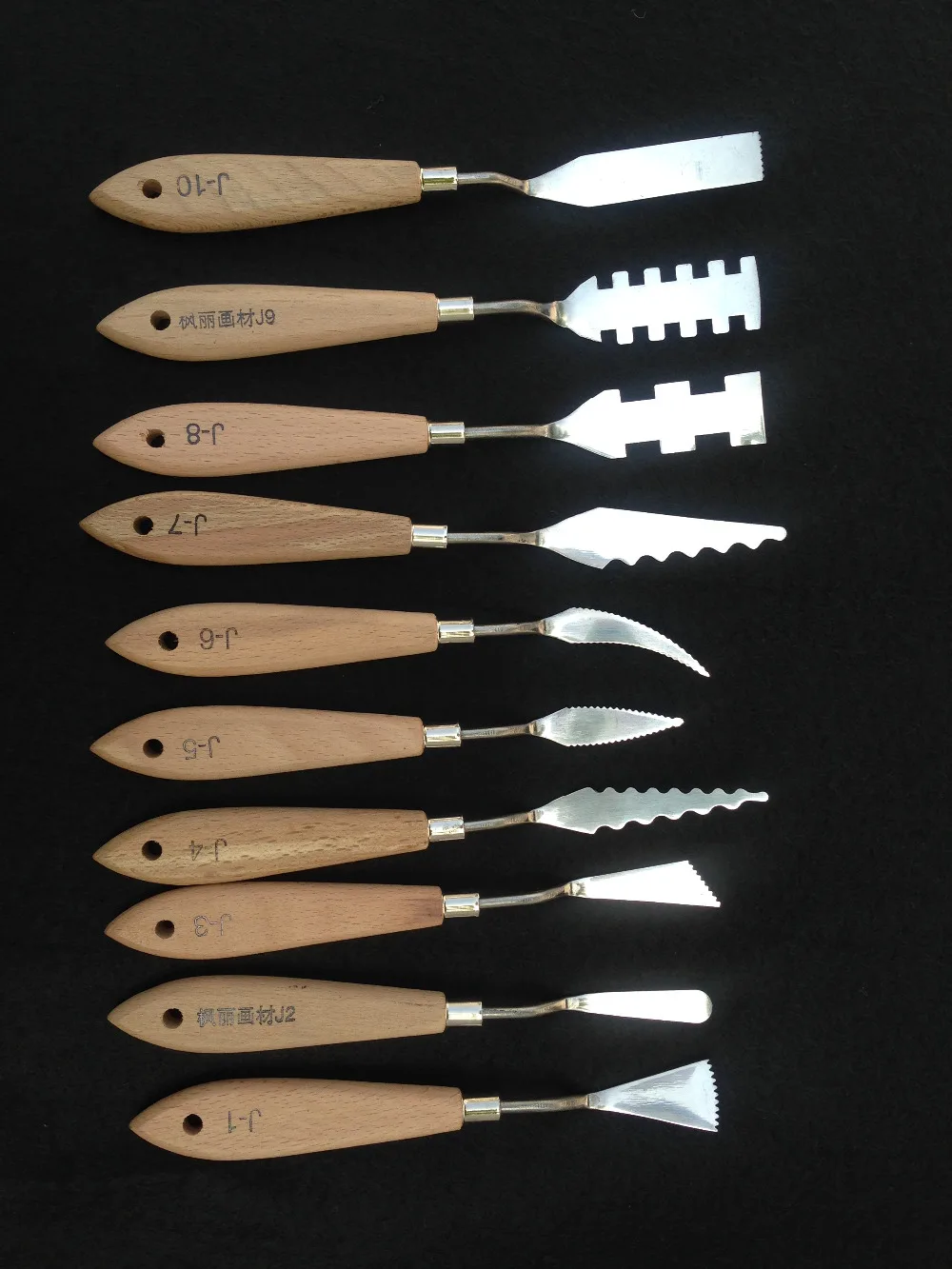 Buy 10 Pieces/ lot Steel Professional Oil Painting