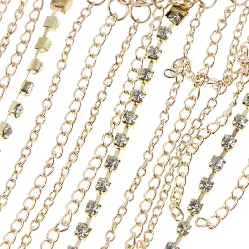 High Heels Chain Tassel Women Anklet Shoes Decoration Rhinestone Fashion Luxury Attractive Wedding Bridal Accessories Party High Heels Chain Tassel Women Anklet Shoes Decoration Rhinestone Fashion Luxury Attractive Wedding Bridal Accessories Party