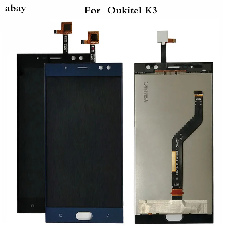 

5.5''For Oukitel K3 LCD Display+Touch Screen Digitizer Assembly 100% Tested LCD Digitizer Glass Panel Replacement For Oukitel K3