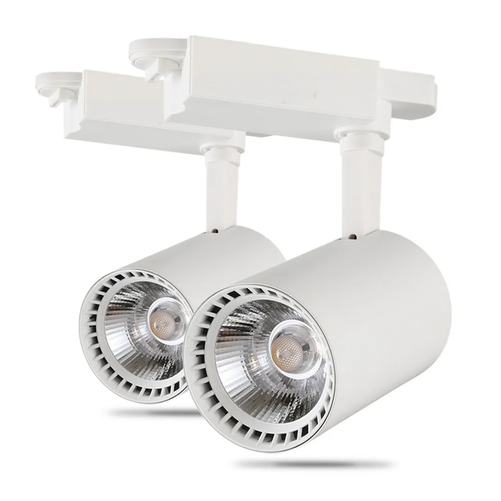 4 قطعة 20 W 30 W LED أضواء مسارات سباق الفرس led السكك الحديدية مصباح بقيادة الاضواء الملابس متجر نافذة الإضاءة ضوء لمبة الباردة الأبيض/الدافئة الأب...
