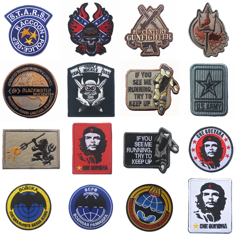 

Individual Patches USAF Paratroopers Embroidered Armband Backpack Magic Sticker Tactical Tips Custom Button Badges Patch Brooch