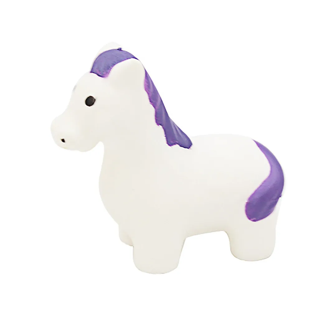 Моделирование Летающий прекрасный Фиолетовый конь ароматизированный медленно поднимающийся детские игрушки дети подарок снятие стресса