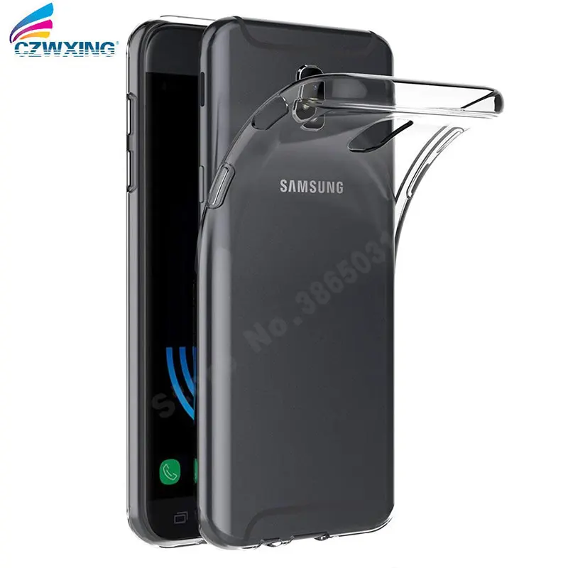 Для Samsung Galaxy J5 2017 силиконовый прозрачный Футляр TPU чехол для телефона J530F J530 SM-J530
