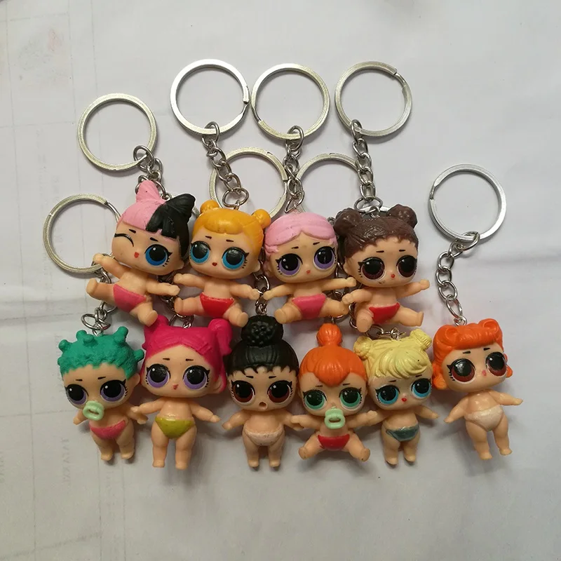 lol doll keychain