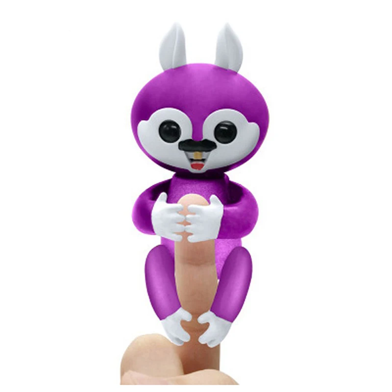 Interactive Baby Finger Squirrel Electronic Toy for Children 4 Colors Interactive Baby Finger Squirrel Electronic Toy for Children 4 Colors