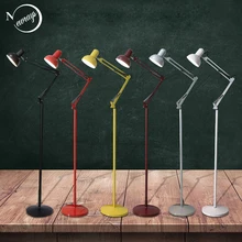 Современный напольный светильник в скандинавском стиле, регулируемое освещение для гостиной, отеля, E27 светодиодный переменный ток, 110 В, 220 В, для домашнего чтения, спальни, кухни, бара