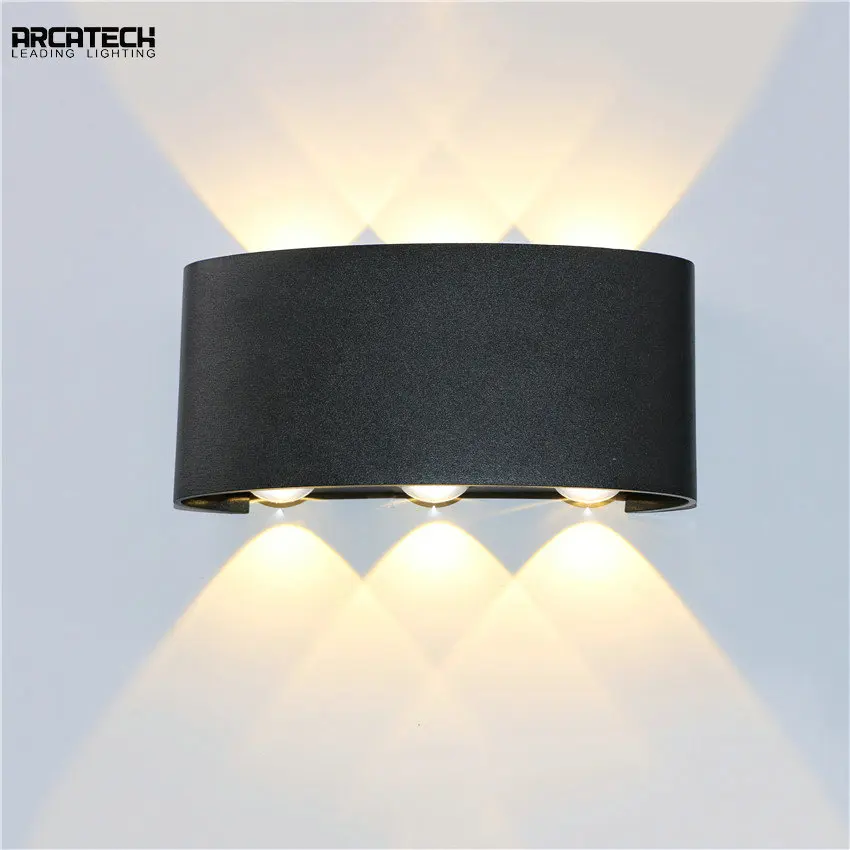 

LED Outdoor Wall Light Aluminum Waterproof Wall Sconces Outdoor Garden Patio Wall Lamp Corridor Aside Wall Lighting