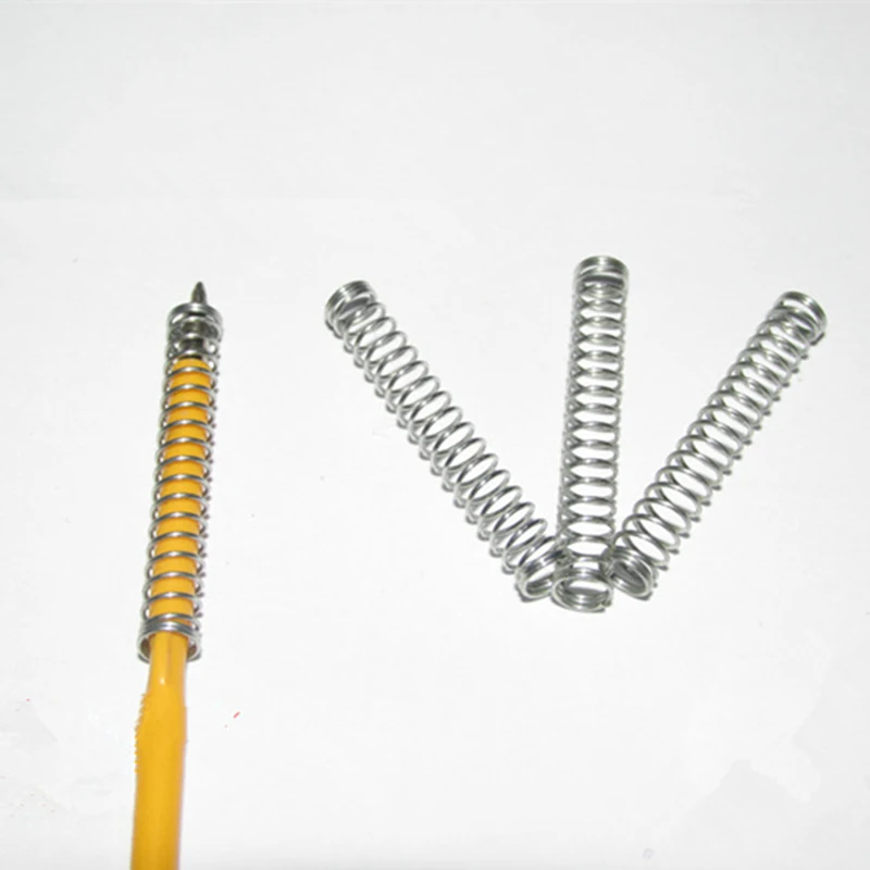 

100PCS Wholesale Custom High Quality Stainless Steel Small Metal Coil Compression Ballpoint Pen Springs