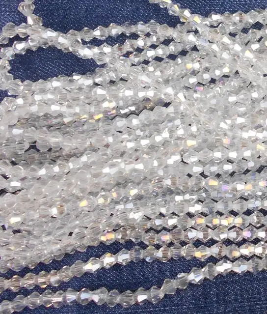 

3mm 1000pcs AAA Bicone Upscale Austrian crystals beads crystal AB Jewelry Making DIY