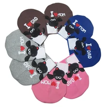 2016 I LOVE MOM Baby Hat Winter Autumn Newborn Crochet Baby Hat Girls Boys Cap Unisex