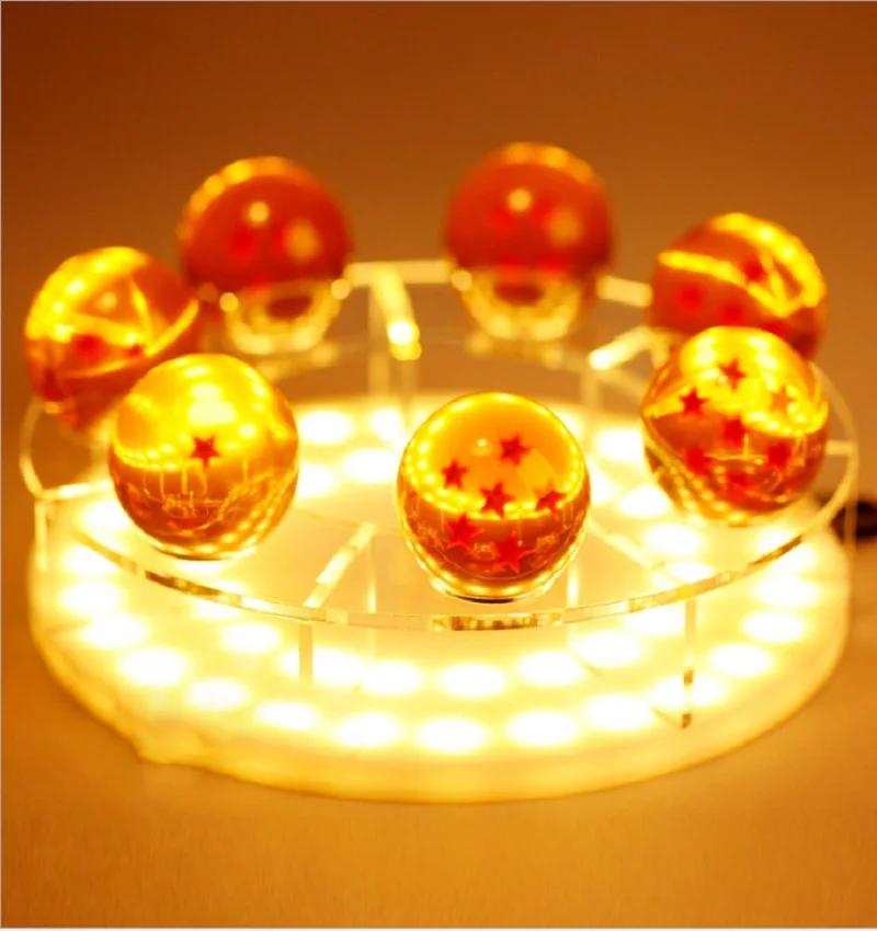  Son Goku Table Lamp Spirit Bomb Dragon Ball Z LED Night Lights Room Desk Lamps Home Decoration Diy 