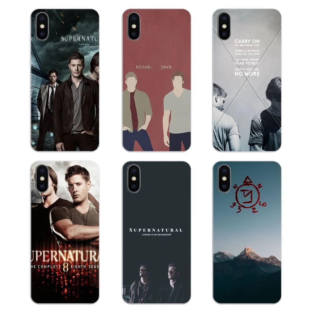 For Xiaomi Redmi 4X S2 3S Note 3 4 5 6 6A Por Pocophone F1 Mi Supernatural iPhone Wallpapers Soft Transparent Shell Covers |