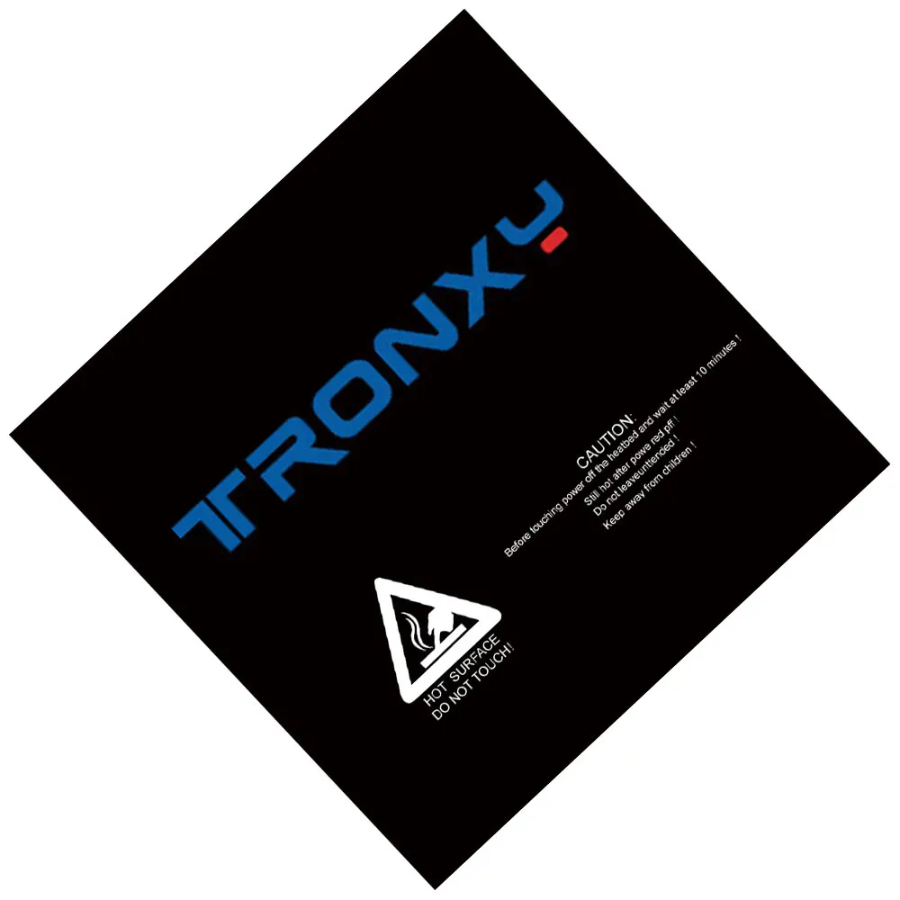 Tronxy Новая Черная Маскировочная лента часть 3d принтера гибкие платформы 3d маска бумажная лента Горячая кровать наклейка Горячая кровать лента 220*220 мм 330*330