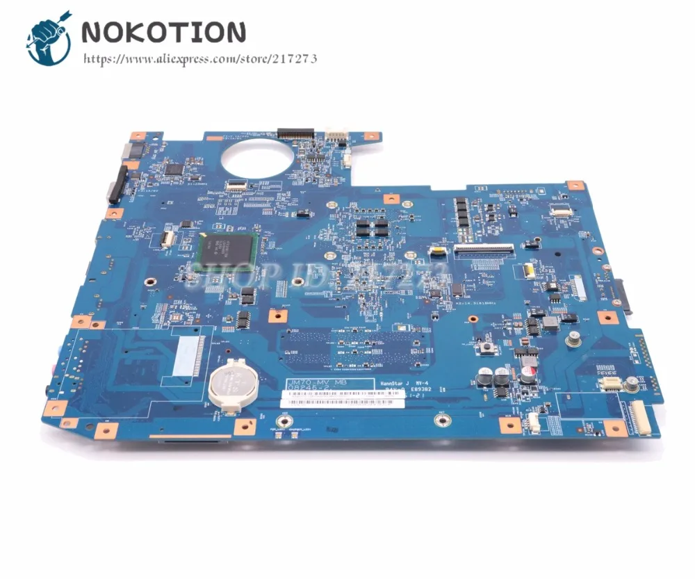 NOKOTION MBPC601001 48.4CD01.021 для acer aspire 7535 7735 7738 Материнская плата ноутбука без графики слот DDR3 Процессор