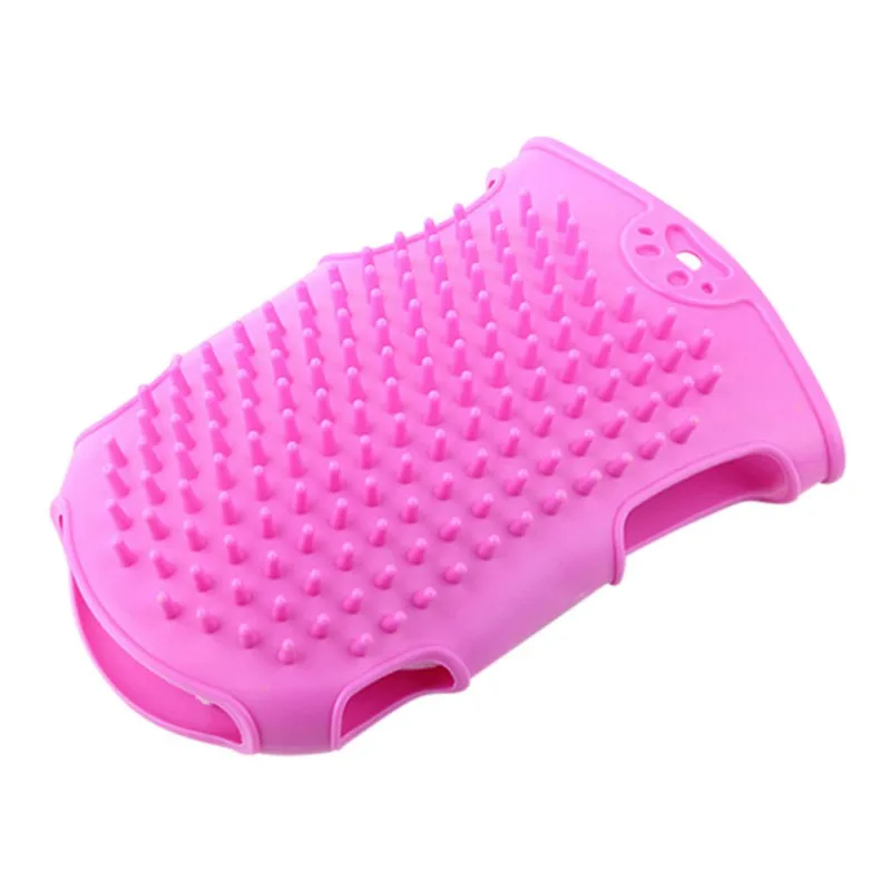 Pet Grooming brush Glove Dogs Bath massage Cleaning Gloves Pets Cat Dog Combs Home Cleaning Supplies