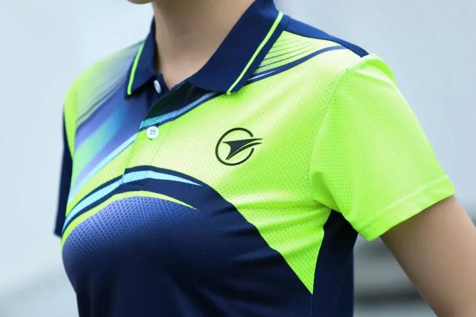 Camiseta de bádminton transpirable de secado rápido de marca deportiva, camisetas de entrenamiento de Fitness para hombres y mujeres