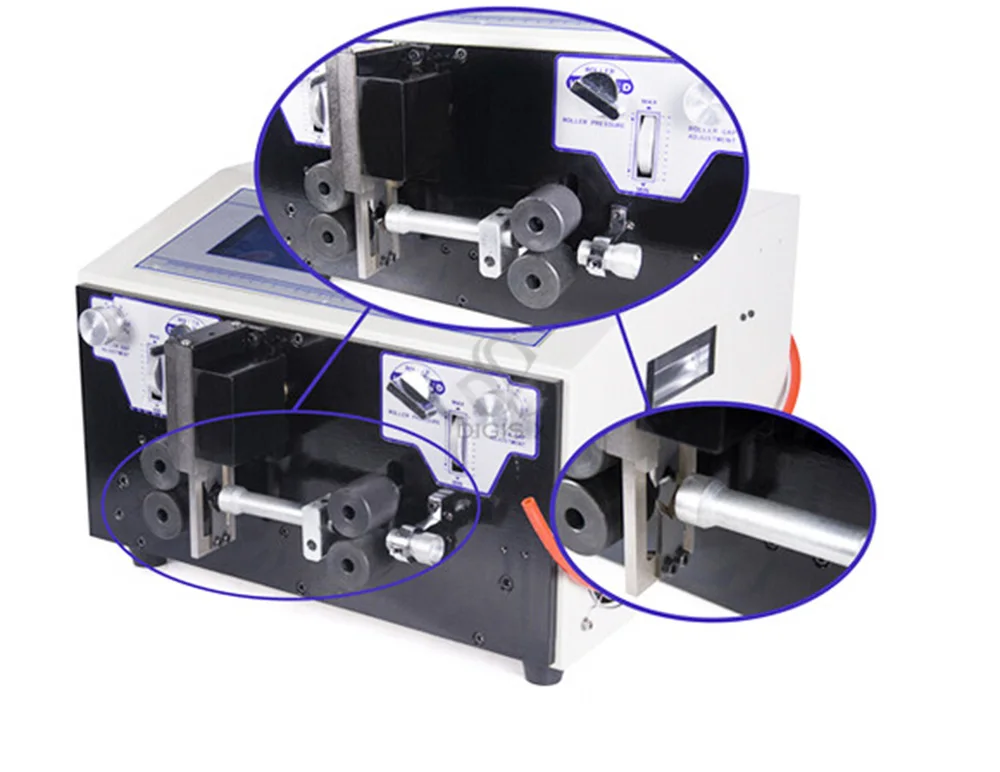  SWT508-HT2 Computer Sheathed Cable Wire Stripping Cutting Peeling Machine