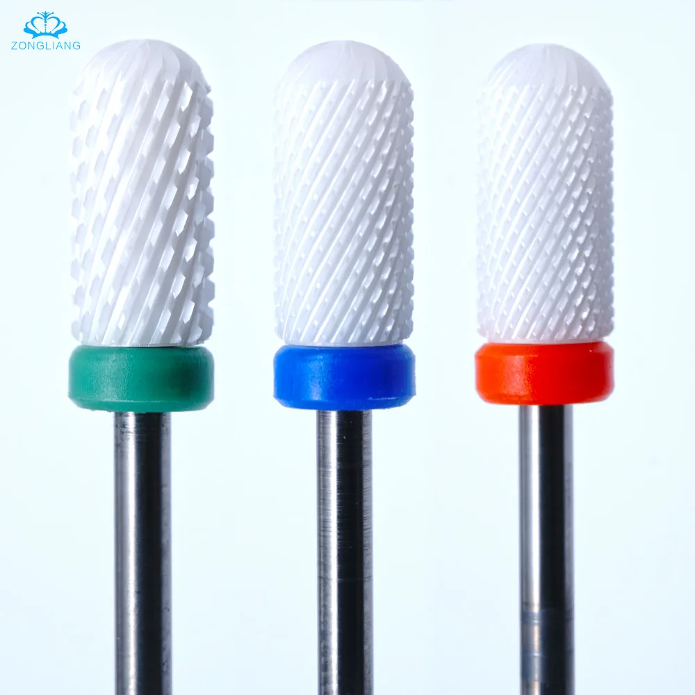 

for removing gel varnish electric manicure drill ceramic nail drill Milling cutter Apparatus for manicure gel varnish nail bit