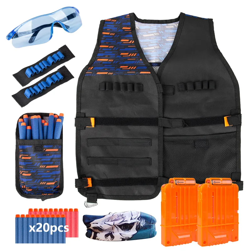 Игрушка костюм для Nerf игрушечный пистолет тактическое снаряжение челнок пуля