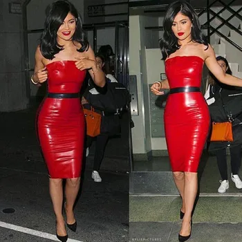 

Hot Sale Fashion Dress Sexy Women High quality Strapless Backless Bandage Pub Empire Celebrity Body Con party Dresses wholesale