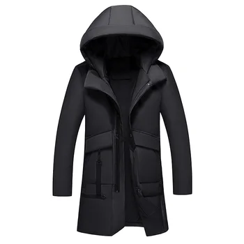 

Winter Warm HoodedcottonCasual Long Cotton Coats & Jackets Thicken Outwear Size M-3XL