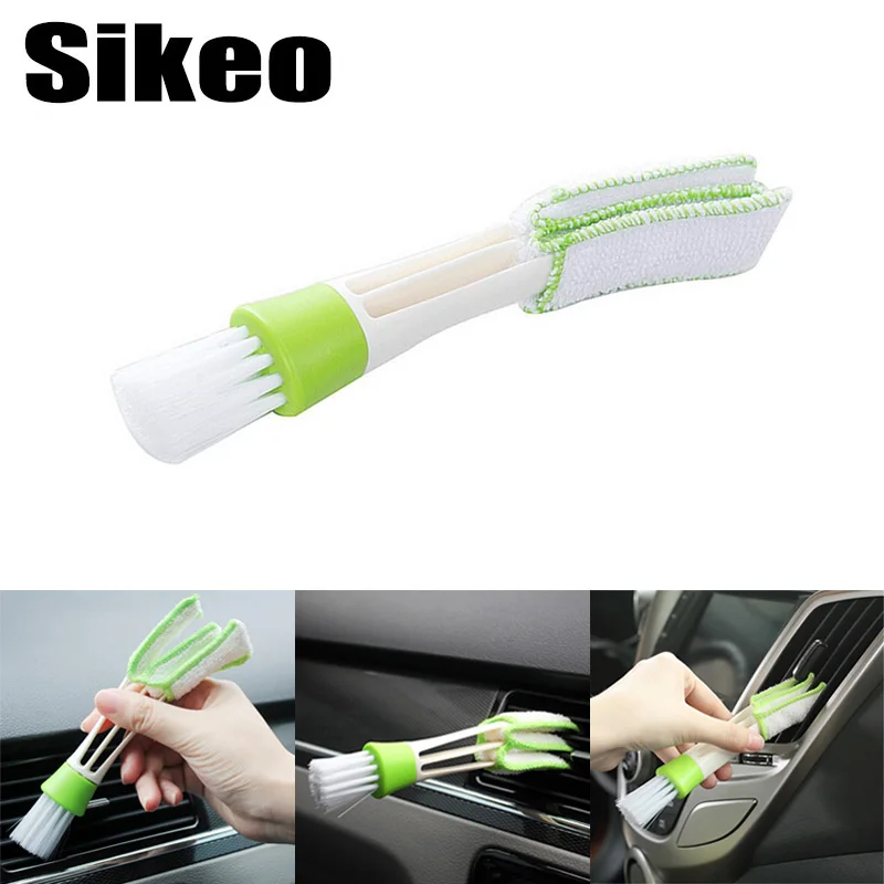 

Sikeo Car Washer Microfiber Car Cleaning Brush For Air-condition Cleaner Computer Clean Tools Blinds Duster Car Care Detailing