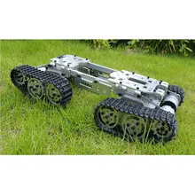 Alloy Metal Tank Chassis Tractor Crawler Balance Tank Chassis RC Tank Mount Truck Robot Chassis Arduino Car full rc metal tank car chassis all metal structure crawler big size load large obstacle surmounting tank chassis tracked vehicle