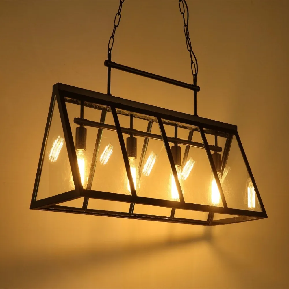 NEW Vintage Industrial Pendant Light Loft Style Lights Creative Nordic Retro Lamp Spider Edison Dining Living Room Lamps WPL190