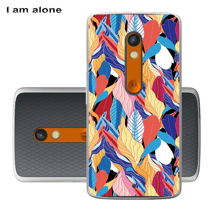 Чехлы для телефонов I am alone для Motorola Moto X Play, 5,5 дюймов, жесткий пластиковый мобильный Модный чехол с рисунком для Moto X Play - Цвет: PC KK37