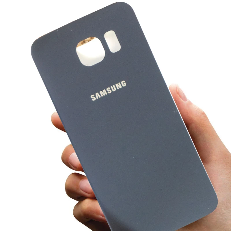 Оригинальное заднее стекло для SAMSUNG Galaxy S6 G920 edge G925 Plus G928 крышка батареи корпус с