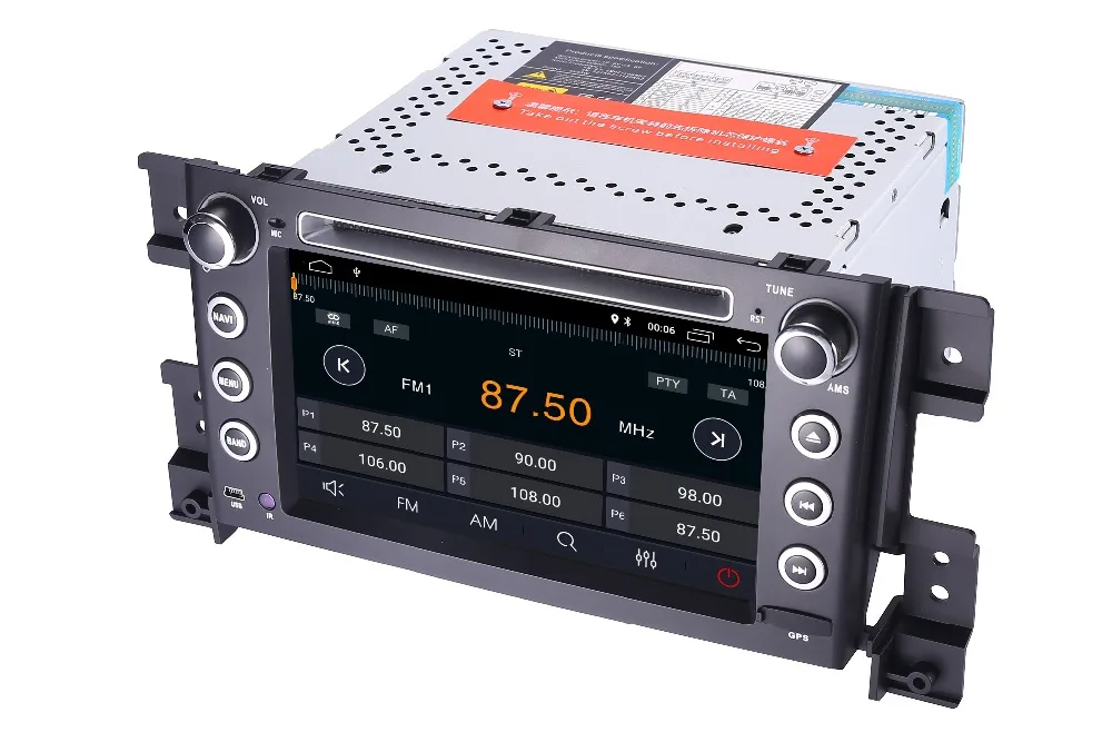 Excellent 7" IPS Android 8.1 Car Stereo for suzuki grand vitara dvd gps radio Wifi 3G Bluetooth SD OBD Mirror Link Steering wheel Control 5