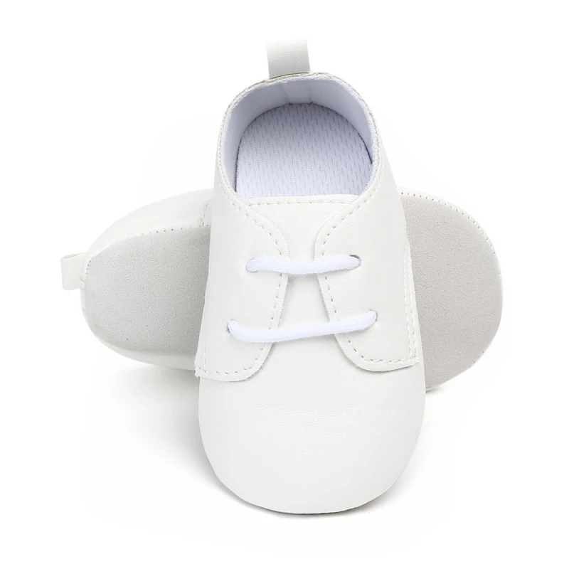 

Newborn Baby Girl Shoes Riband Bow Lace Up PU Leather Princess Baby Shoes First Walkers Newborn Moccasins For Girls free ship