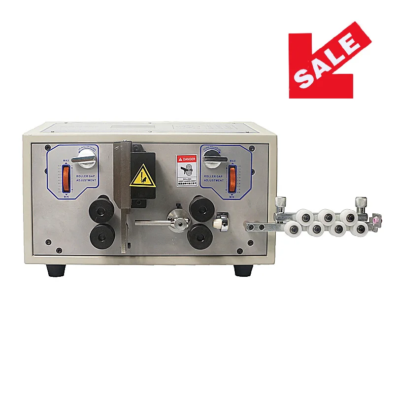 

SWT508E automatic wire stripping peeling machine wire for 0.1 to 8mm wire cutting crimping